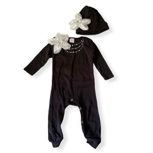 Tesa Babe romper hat outfit